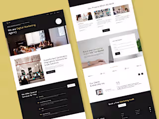 Digital Marketing Agency Landing Page