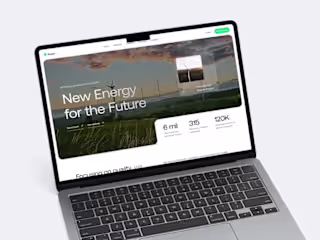 Renewable Energy Website | Wix Studio Website