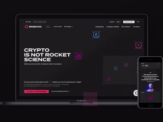 BIGBANG crypto exchange - Branding & UX/UI design