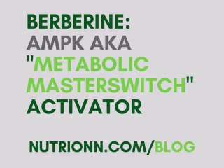 Berberine: AMPK aka “Metabolic Master Switch” Activator
