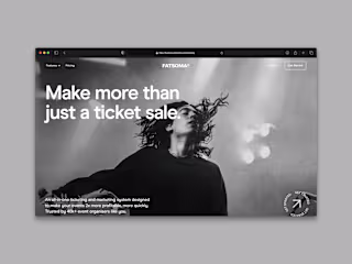 Fatsoma - A Ticketing And Marketing System | Webflow Development