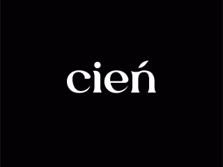 cień logo design