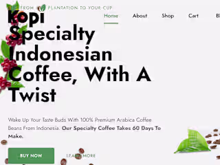 Kopi Coffee - Best Indonesian Coffee Beans, Premium Kopi Gayo C…