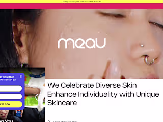 Meau: Bold, Effective Skincare Solutions for Gen Z