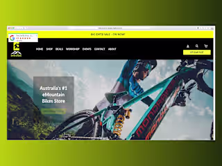 The EMTB Store - Shopify Ecommerce Website Development