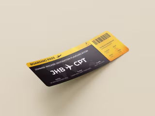 Johnnie Walker Flavourcation Boarding Pass