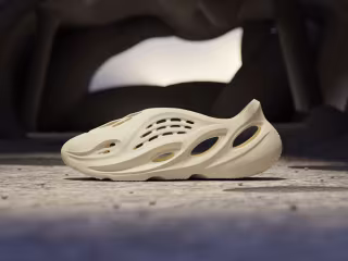 Product ad for Yeezy Foam Runner