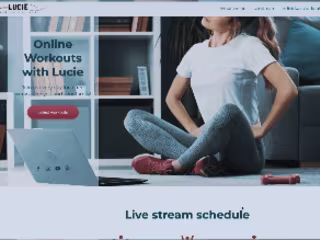 Website Development for Workout Trainer 

