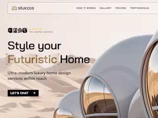 Modern Interior Design Website