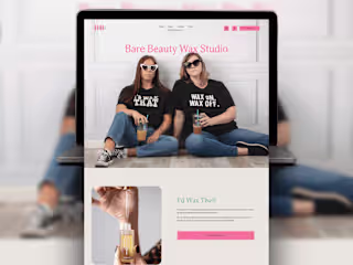 Bare Beauty Website Redesign