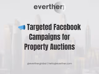 Facebook Campaign Setup & Management for Real Estate Auctions