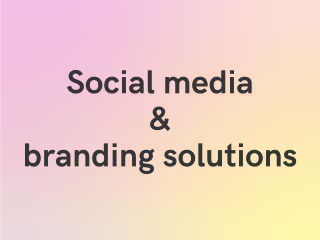 Social media content & branding solutions