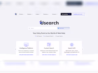 Usearch - Internet Search Technologies
