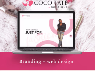 Website design & branding for Boutique store | Behance
