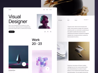 Welvet - Portfolio Framer Website