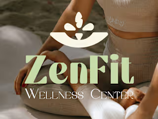 ZENFIT wellness center :: Behance