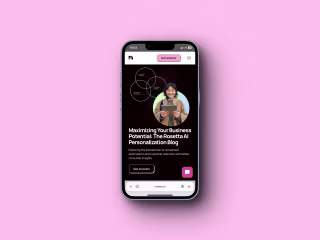 Marketing Website for AI Ecommerce Startup