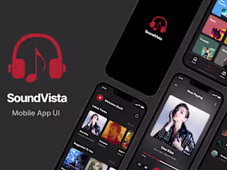 SoundVista Music App UI :: Behance