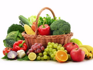 HEALTH IS WEALTH: Fruits and Vegetables for Healthy Living.