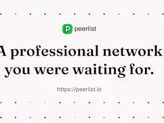 Peerlist: Networking made easy for techies
