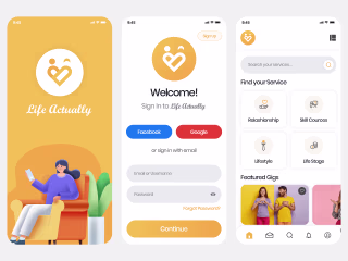 Life Actually - Lifestyle App