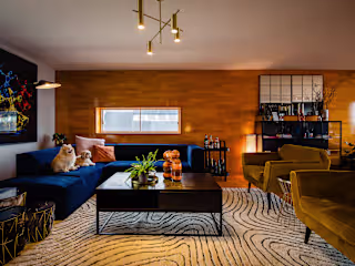 Not beige today! Colorful apartment in Amsterdam  