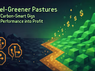 Pixel-Greener Pastures: How Carbon-Smart Gigs Turn Performance into Profit