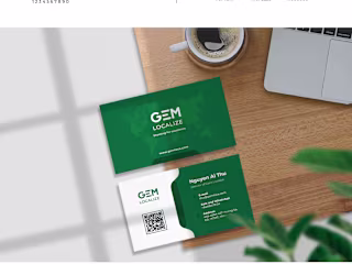 Branding and Website Design for Gem Localize 