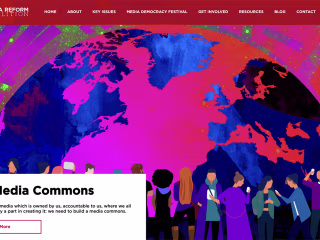 Media Reform Coalition - Website Design & Build