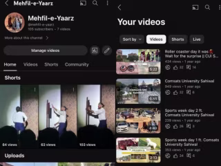 Account handling and video editing 