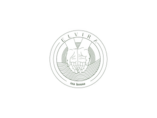 Elvira tea house: logo desing