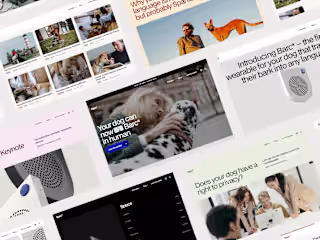 Marketing Site For Barc* Startup