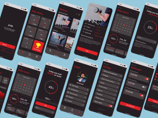 mobile app ui and website ui design