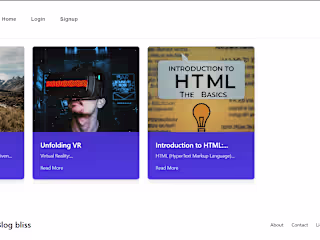 Blog Bliss - A blogging web app