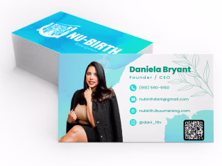 NU-Birth Enterprise Business Card Redesign