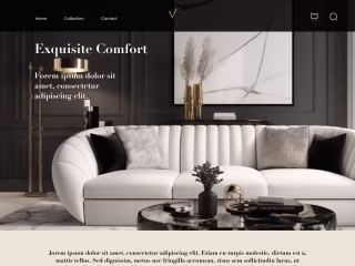 eCommerce Luxury Sofa Web Design on Framer