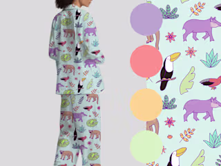 Seamless summer patterns