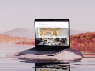 The Estheticians - Website Mockup for Beauty Clinic