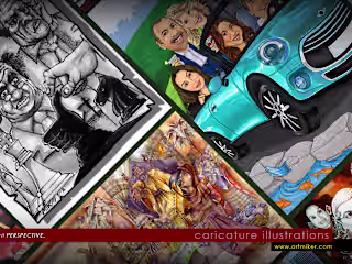 CARICATURE ILLUSTRATION SERVICES