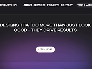 Portfolio website (Webflow)