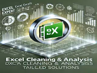 I will professional excel data analysis and cleaning services