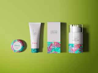 Body Blossom Cosmetics Design