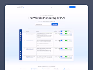 AutoRFP.ai: Framer Website