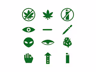 Cannabis Icons