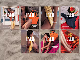Talii Towels Paid Ad Campaign