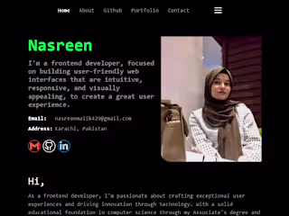 My Personal Portfolio Website