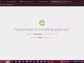 Custom PHP Web Application