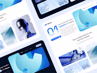 Architectural Agency Landing Page