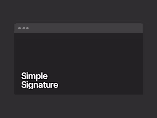 Simple Signature – simplesignature.email
