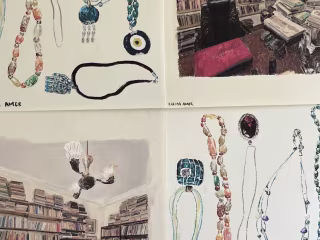Illustrations from Mohandeseen, Cairo, Egypt